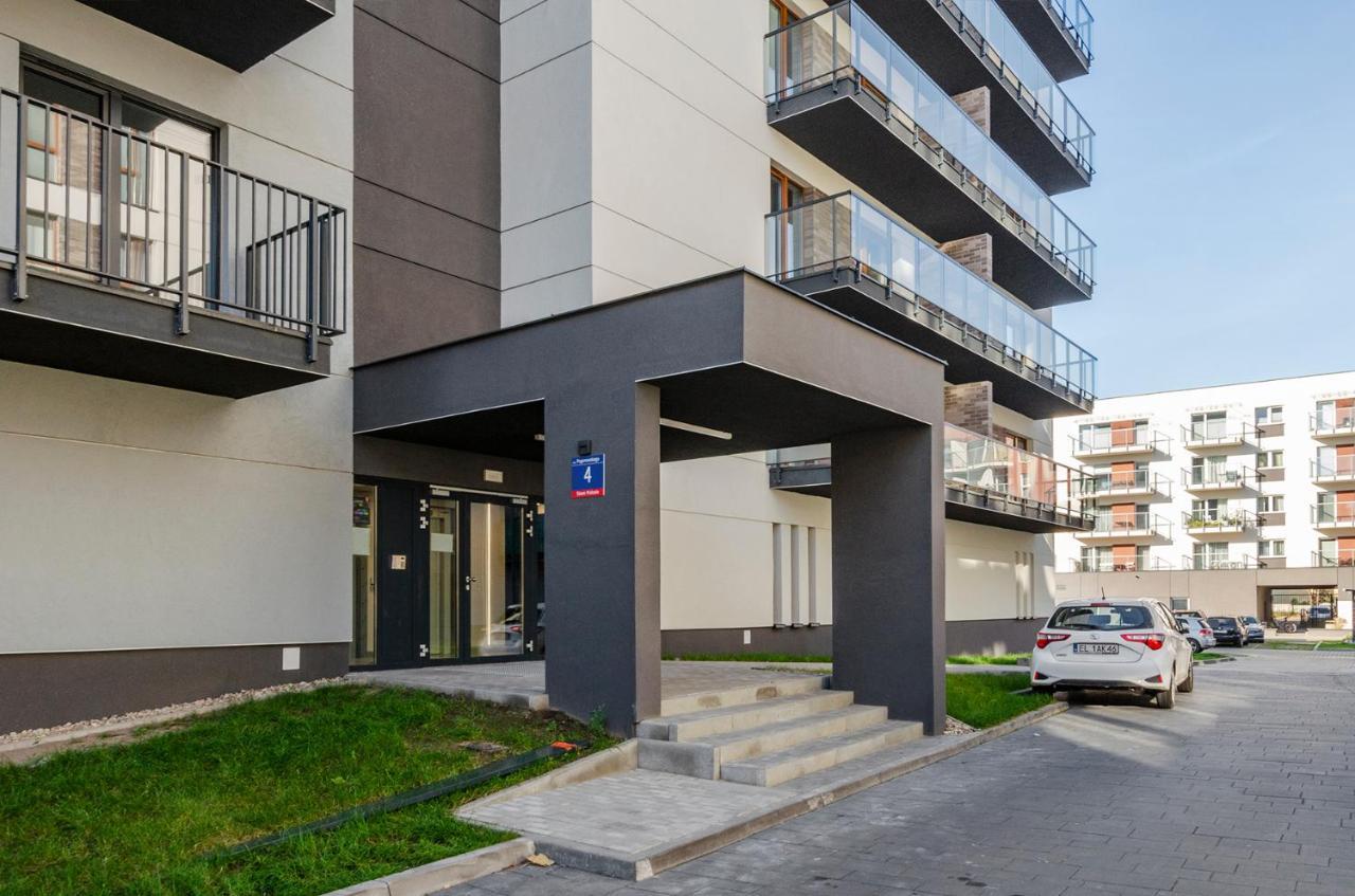 Apartament Manufaktura Centrum Z Klimatyzacja Lodž Exteriér fotografie